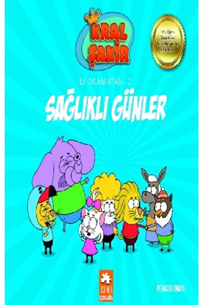 Eksik Parça Yayınları Sağlıklı Günler - Kral Şakir Ilk Okuma 2 / Varol Yaşaro...