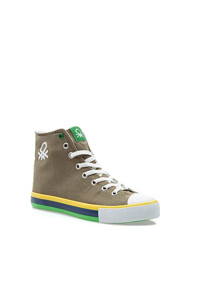 Benetton BN-30192 Khaki Men's Sports Shoes