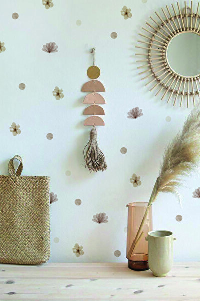 WALLHUMAN Sonbahar Çiçekleri Çocuk Odası Duvar Stickeı