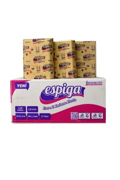 Z Katlama Kağıt Havlu 200 Yaprak 12'lı