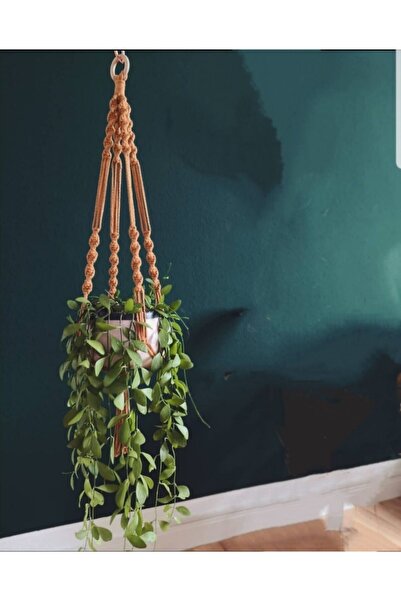 makrome style Saksılık ,makrome Saksılık