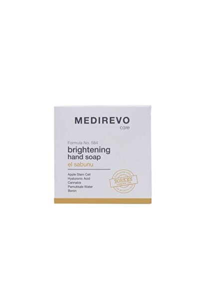 Medirevo Brightening El Sabunu W Elma Kök Hücresi, Hyaluronik Asit, Borken Co...