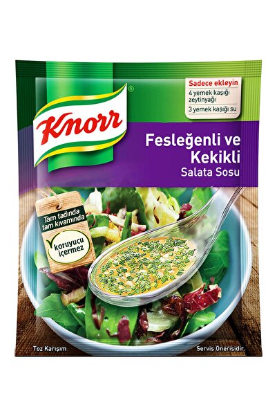 Knorr Salata Sosu Fesleğenli Ve Kekikli 5x10 gr