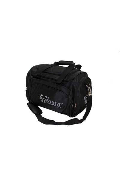 YOUNG Yg40159 Μαύρη Unisex Αθλητική τσάντα ταξιδιού