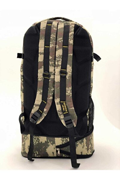 Wander Körüklü Kamuflaj Dağcı Sırt Çantası