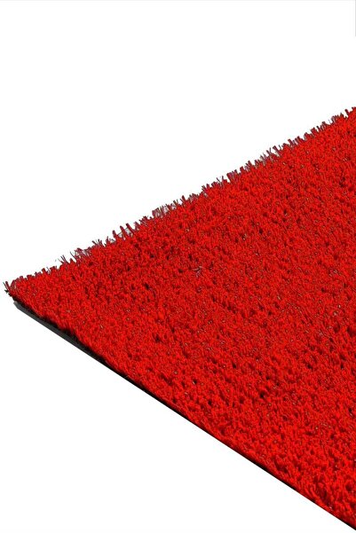ISM - Suni Yapay Çim Halı Serisi - 7mm - Kırmızı - En 2 Metre