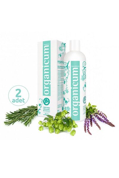 Organicum 350 Ml X 2 Pieces - Shampoo for Dry and Normal Hair