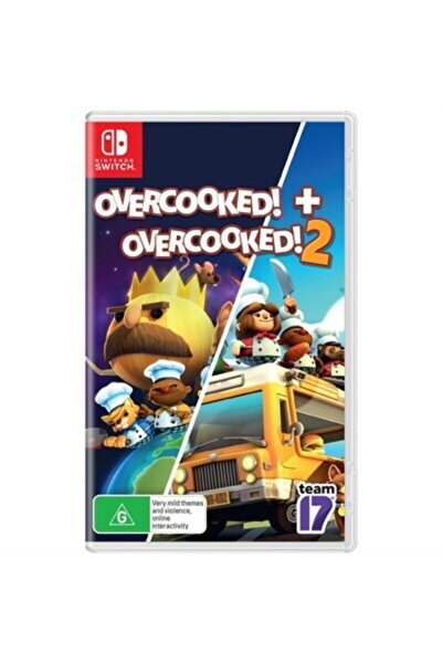 Nintendo Comutare Overcooked + Overcooked 2 Joc original
