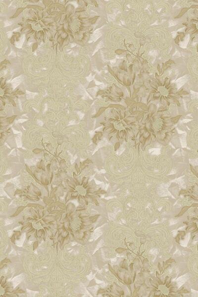 Adawall 7805-2 /SEVEN /Serisi Çiçek Detaylı Rokoko Damask Deseni Duvar Kağıdı