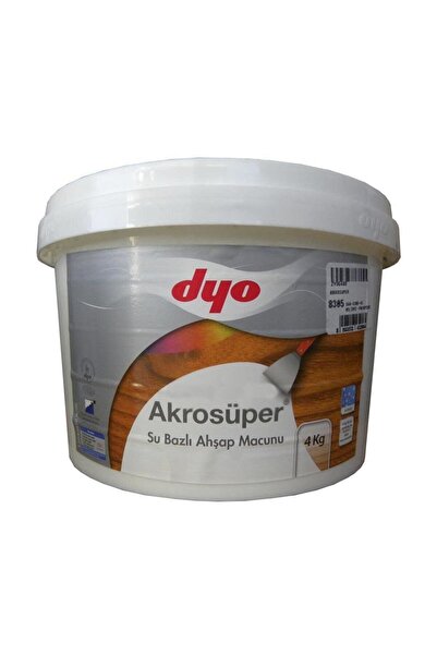 Dyo Akrosüper Ahşap Macunu 4 Kg