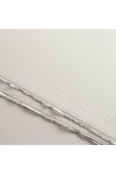 Fabriano Tiepolo 100% Cotton Printing and Engraving Paper 290 Gr. 70X100 Cm. White 25 Pack