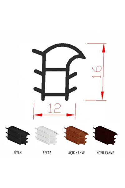 Seas Door Çelik Kapı Fitili Beyaz - Kapı Contası 6 Metre Acıklamayı Okuyun