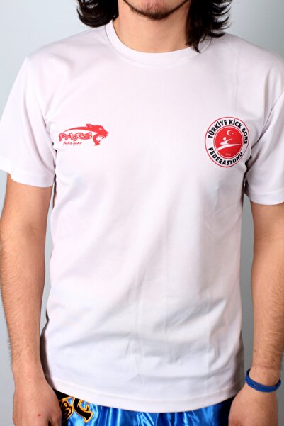 Pars Kick Boks Tişörtü Beyaz
