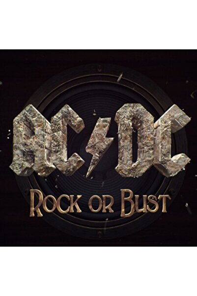 Genel Markalar Ac Dc Rock or Bust (50th Anniversary - Limited Edition - Gold ...
