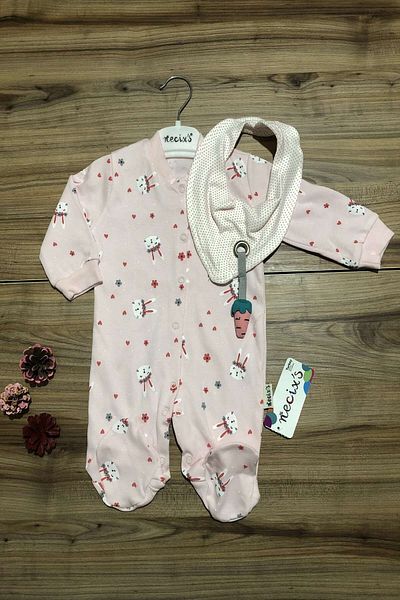 Necix's Necix Carrot Jumpsuit for Baby Girl