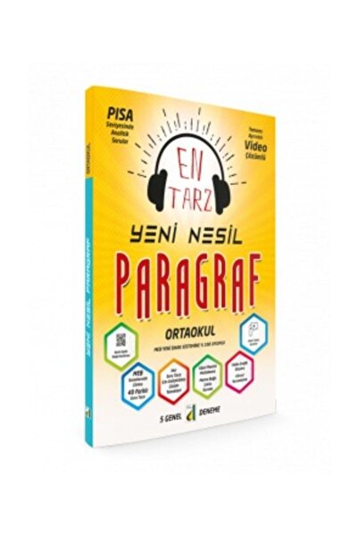 Damla Yayınevi Damla Pisa Yeni Nesil Paragraf Soru Bankası