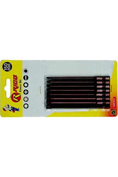 Rico Kaplamalı Torx Bits Set 8pc 150mm 005-kk1124