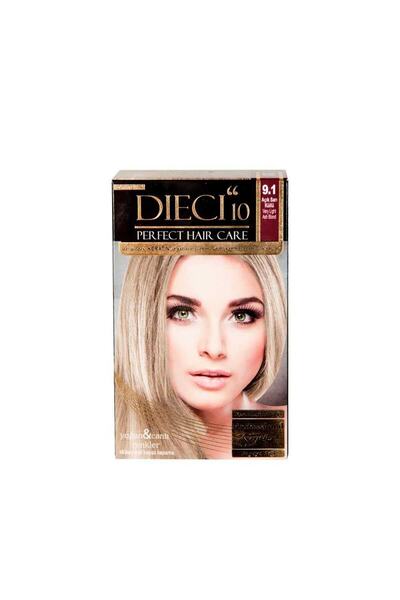 Dieci Saç Boyası - Perfect Kit 9,1 Açık Sarı Küllü 8681438080134