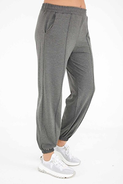 ESCBUTİK Φούτερ με τσέπες σε μεγάλο μέγεθος, σκούρο γκρι