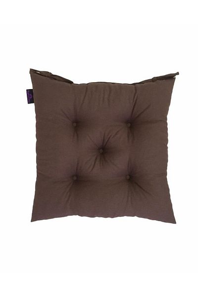 Bykutlay Home Collection Тъмнокафява възглавница за стол 40*40 см