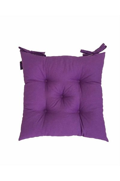 Bykutlay Home Collection Purple Chair Cushion 40X40 cm