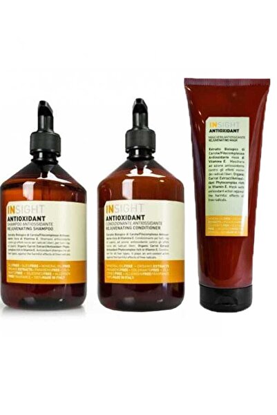 Insight Antioxidant Rejuvenating Antioksidan Şampuan 400 Ml + Krem 400 Ml + M...