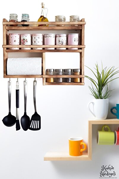 Pazarana Mutfak Dolabı Terek Rafı Mutfak Rafı