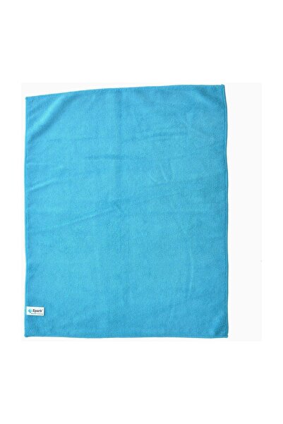 Spark (12 ADET) Spark 2310 Mikrofiber Havlu Genel Temizlik Bezi 50x60 cm. Turkuaz