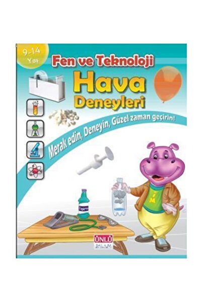 Ünlü Yayınları Science and Technology Air Experiments Book 9- 14 Years