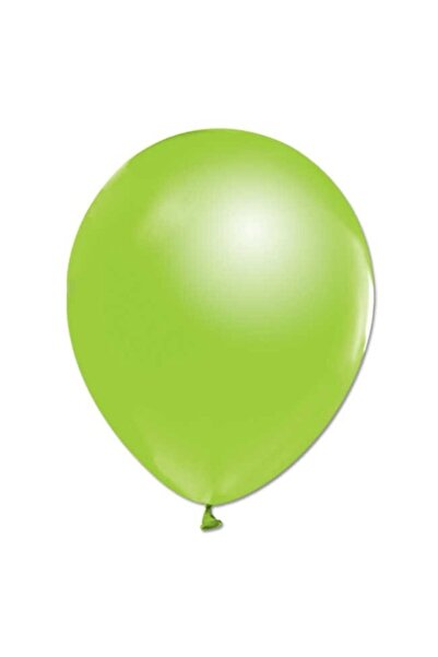 STAR PARTY بالون معدني عادي أخضر فاتح مقاس 12 بوصة 20 قطعة