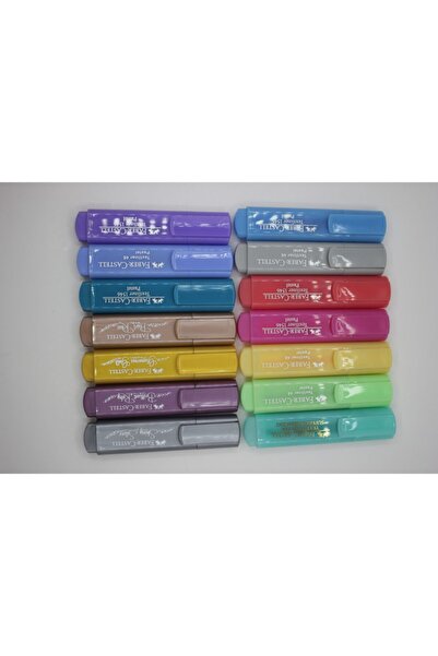 Faber Castell Fosforlu Pastel Ve Metalik Renkler 14'lü Set
