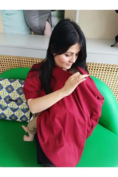 Neko Çok Amaçlı Emzirme Örtüsü - Bordo