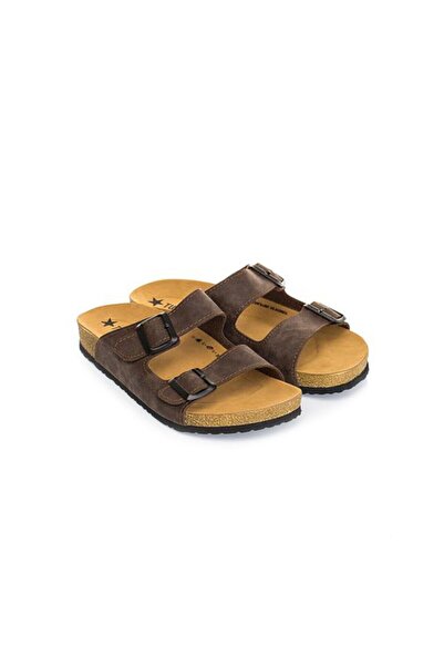 Twigy Men's Brown Slippers