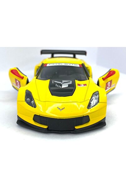 Kinsmart 2016 Corvette C7.r Çek Bırak 5inch. Lisanslı Model Araba , Oyuncak A...