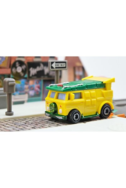 HOT WHEELS Koleksiyon Metal Model Araba Ninja Turtles Party Vagon