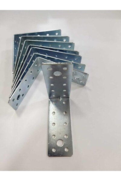 ARON (8 ADET) Metal Gönye V659 Köşe Birleştirme Demiri 100*100*40 L Demir