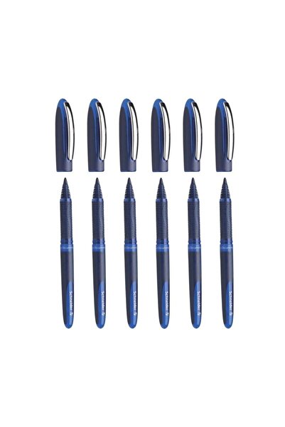 Genel Markalar One Business 0,6 Mm Roller Imza Kalemi Mavi 6 Adet
