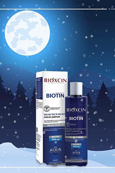 Bioxcin Biotin Saç Dökülmelerine Karşı Saç Bakım Şampuanı 300 Ml