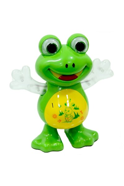 Genel Markalar Dans Eden Türkçe Şarkı Söyleyen Kurbağa Işıklı Ve Müzikli Dans...