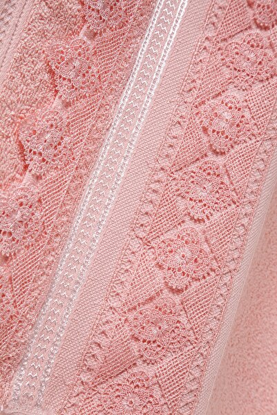 Kardelen 100% Cotton Laced 6-Piece Towel 50x90