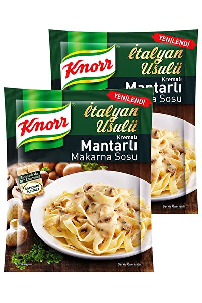 Knorr Kremalı Mantarlı Makarna Sosu 52 gr 2'li