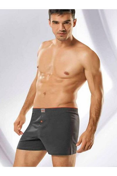Tutku 0117 Ανδρική Μαύρη Πετσέτα Waist Baxer 3 Συσκευασία