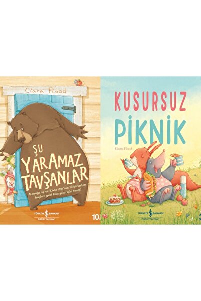 TÜRKİYE İŞ BANKASI KÜLTÜR YAYINLARI 3-6 Yaş Büyük Boy Renkli Resimli Çocuk Ki...