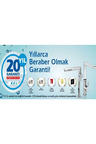 Eca Niobe Kupu Pipe Washbasin Faucet