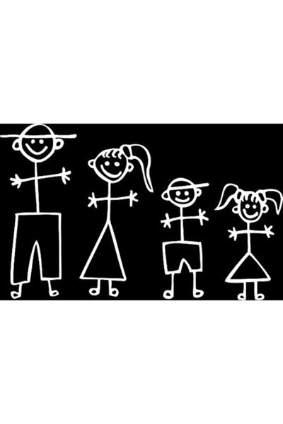 TSC لصق ملصقات السيارات للنافذة الخلفية للسيارة العائلية