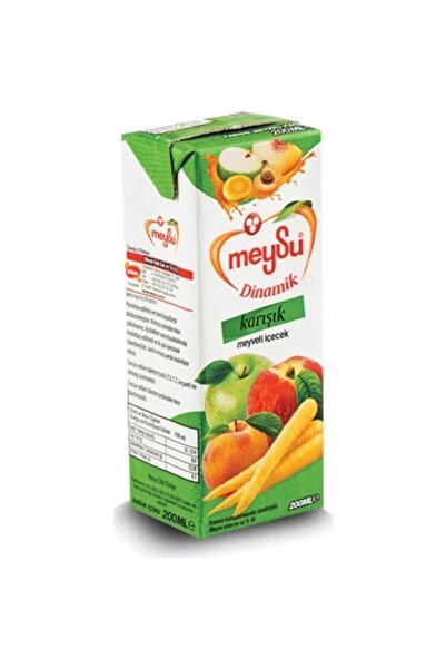 Meysu Dinamik Karışık Meyveli İçecek 200 Ml X 54 Adet (2 Koli)