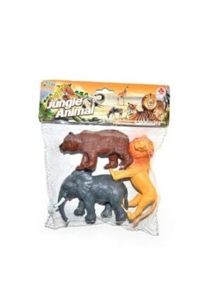 CAN OYUNCAK Vahşi Hayvan Seti 3'lü