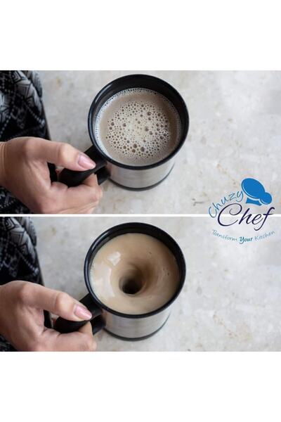 Genel Markalar Karıştırıcı Özellikli Mikser Kupa Bardak Mug Self Stirring Mikser