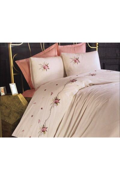 Özdilek Çift Kişilik Nevresim Takımı Gulce N1 Krem