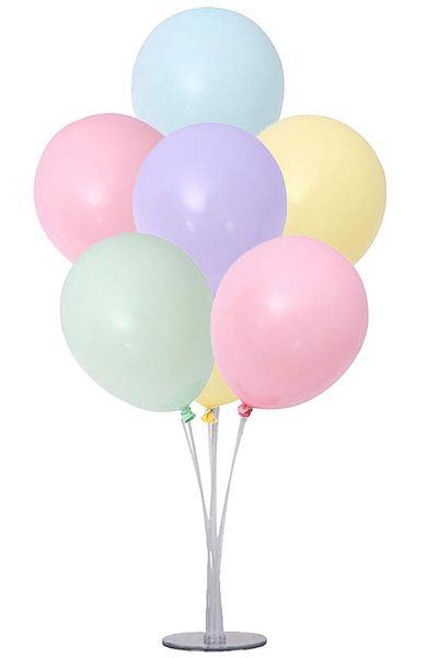 KBK MARKET Balloon Stand Including Balloons 7 Pieces